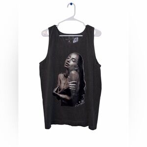 Sade Love Deluxe Graphic Tank Top Size Medium Comfort Colors NWT